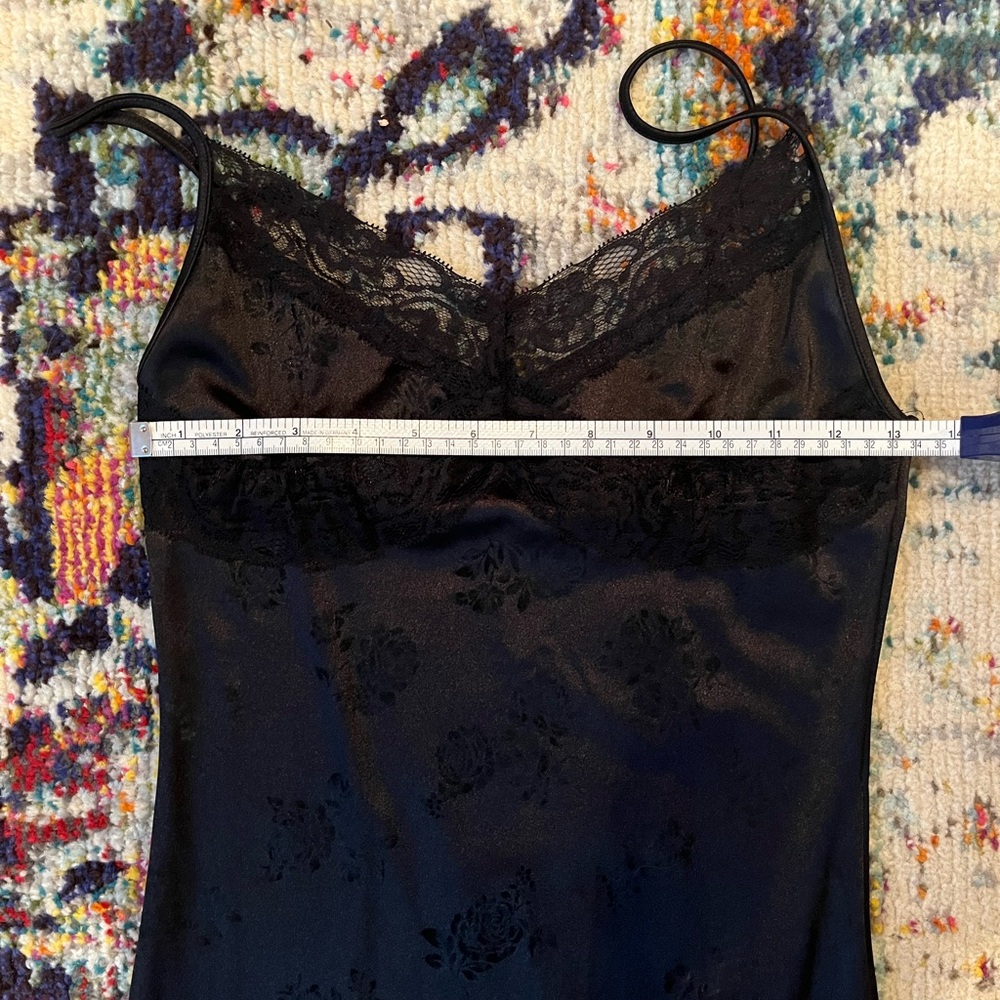 Motel Rocks Slip Mini Black Lace Dress - Picture 7 of 9